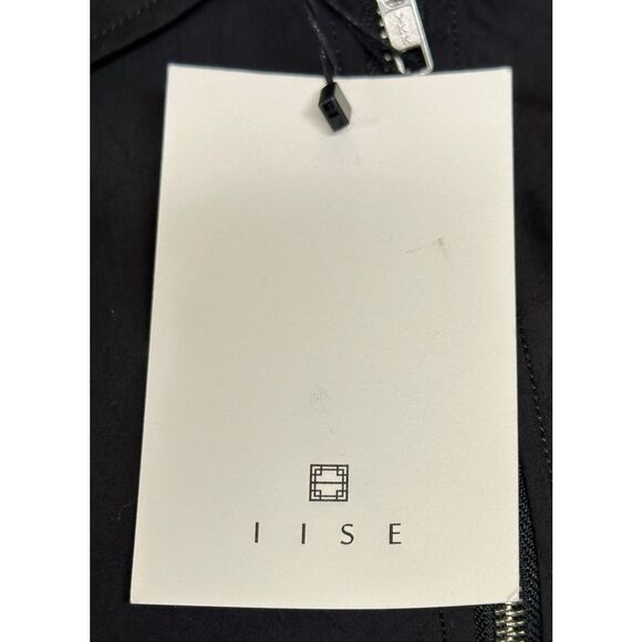 IISE Creased Coach Jacket in Black NWT Size Small - Picture 7 of 9